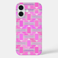 Art Deco Industrial chic - pink, mauve