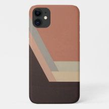 ART DECO iPhone 11 coque (mauve/noir)