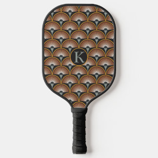Art Deco Jazz Age Sonnenuntergang Jukebox Pickleball Schläger
