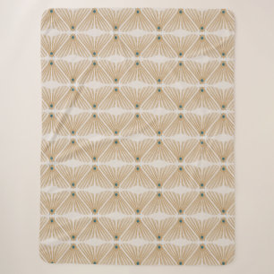 Art Deco Käfer Pastell Sherpadecke