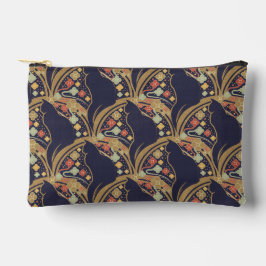 Art Deco Katze Blumenmuster Kosmetiktaschen Zubehörtasche