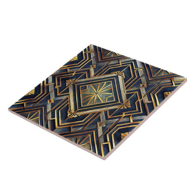 Art Deco Keramikfliese (Seite)