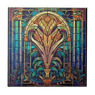 Art Deco Keramikfliese