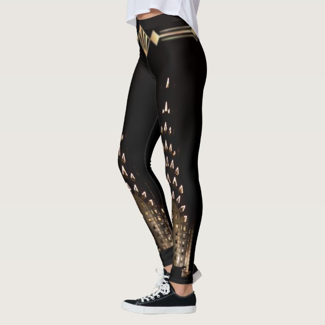 Art Deco Kitsch Leggings (Links)