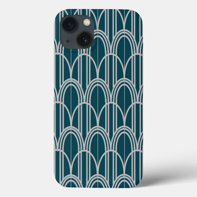 Art Deco Kuppeln  Case-Mate iPhone Hülle (Rückseite)