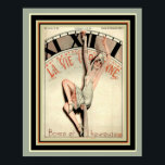 Art Deco La Vie Parisienne 16 x 20 Poster<br><div class="desc">Bonne et Heureuses Art Deco Poster 16 x 20</div>