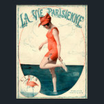 Art Deco La Vie Parisienne Poster<br><div class="desc">Art Deco La Vie Parisienne Poster</div>