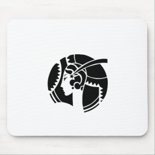 Art Deco Lady Mousepad
