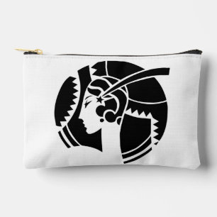 Art Deco Lady Zubehörtasche