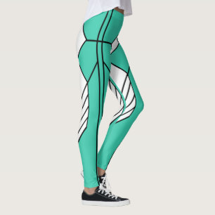 Art Deco  Leggings