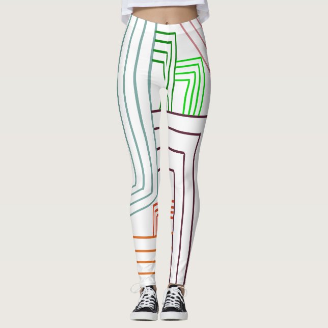 Art Deco Leggings (Vorderseite)