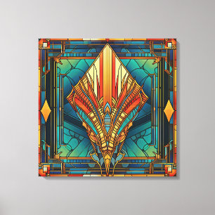 Art Deco-Leinwandkunst Leinwanddruck