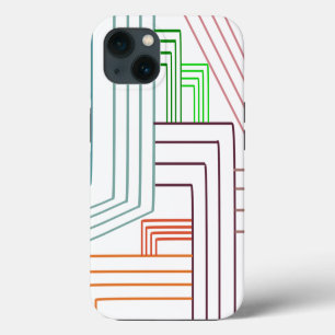 Art Deco Linien iPhone Hülle