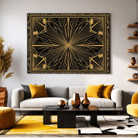 Art Déco Luxueux en Or