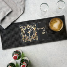 Art Deco Martini-Bar Logo