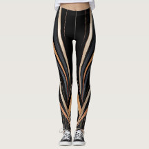 Art Deco Metallische Geometrische Eleganz