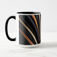 Art Deco Metallische Geometrische Eleganz