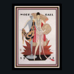 Art Deco Mode Ball 1928 12 x 16 Wall Art Poster<br><div class="desc">Mode Ball Art Deco Print- 12 x 16</div>