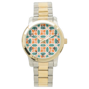 Art Deco Mosaic Armbanduhr