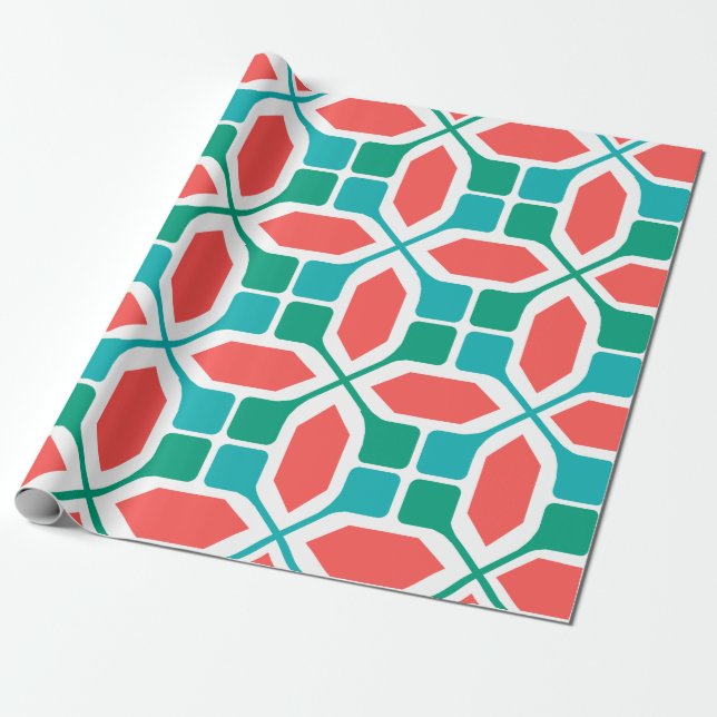 Art Deco Mosaic Geschenkpapier (Ungerollt)