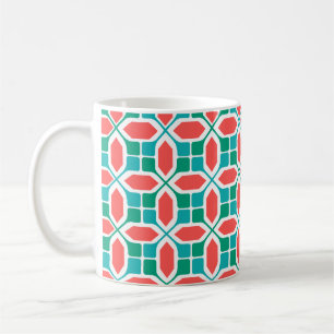 Art Deco Mosaic Kaffeetasse