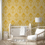 Art Deco Muster 01 - Deko Gold 2 auf Off-White Tapete<br><div class="desc">Art Deco Muster 01 - Deko Gold 2 auf Off-White</div>