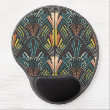 Art Deco Muster Gel Mousepad | d.jemmes