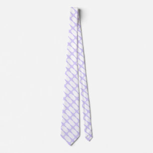 Art Deco Muster in Lilac Krawatte