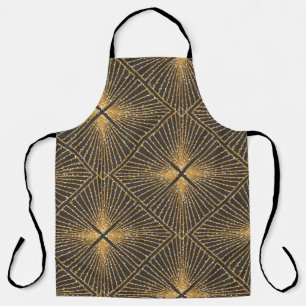 Art Deco Nahtlose geometrische Muster. Elegant Wal Schürze