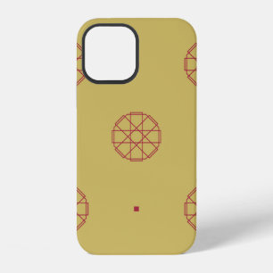 Art Deco nahtloses Muster Hintergrund. abstrakt, a iPhone 12 Hülle