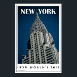 Art Deco New York Poster<br><div class="desc">Eine Serie von Vintage-Plakaten,  die den Stil der 20er und 30er Jahre widerspiegeln. Erhältlich in bestimmten Seitenverhältnissen nur in glorreichen vollfarbigen Öleffekten erzeugt. Geeignet für alle Altersgruppen.</div>