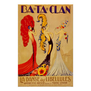 Art Deco Notenblattcover Poster