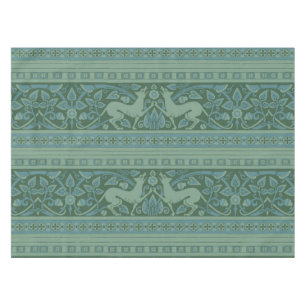 Art Deco Nouveau Hund Natur Tiermuster Tischdecke