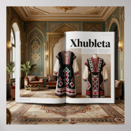 Art Deco Opulence Geometric PatternsIIIHER_XHU_001 Poster