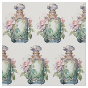 Art Deco Opulence Parfüm Flasche Grün Stoff
