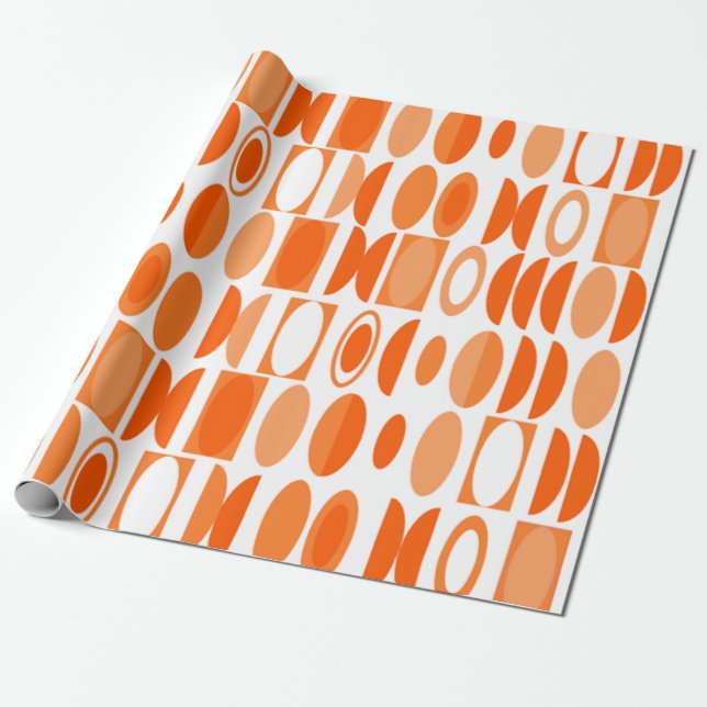 Art Deco Ovals  Geschenkpapier (Ungerollt)
