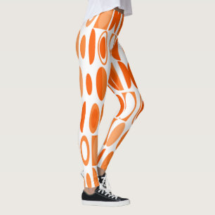 Art Deco Ovals Leggings