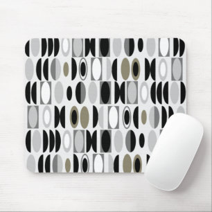 Art Deco Ovals Mousepad