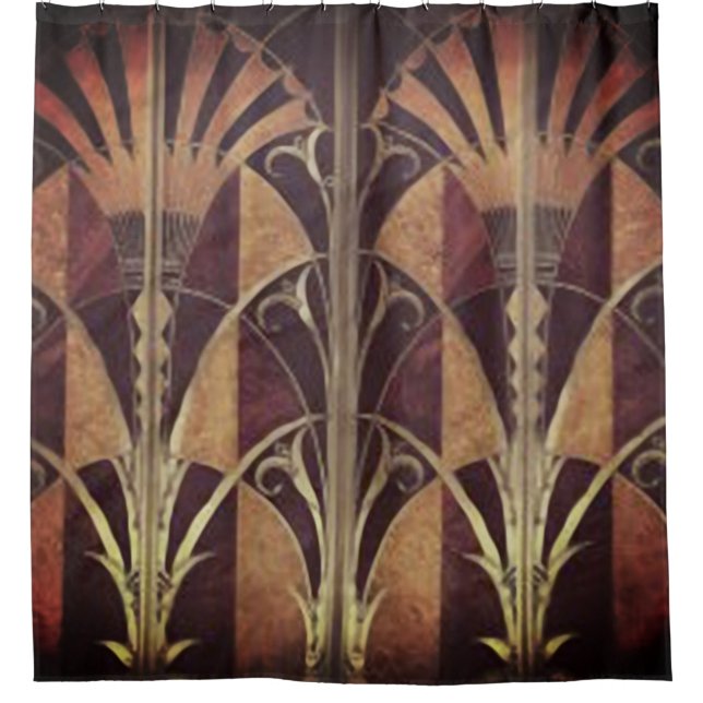 ART DECO PANELS 4 DUSCHVORHANG (Vorderseite)
