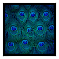 Art Déco Parisien Turquoise Vert Peacock Feature