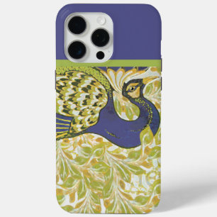 Art Deco Peacock iPhone 15 Pro Max Hülle