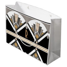Art Deco Personalisiertes Delight Muster