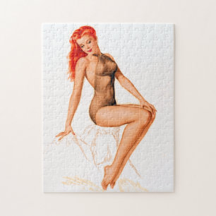 Art Deco Pin-Up