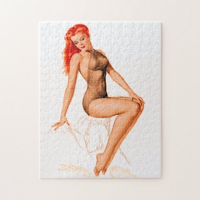 Art Deco Pin-Up (Vertikal)