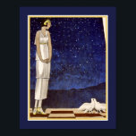 Art-Deco-Pochoir der 1920er Jahre "Two Doves" Poster<br><div class="desc">1920er Gazette Bon Ton,  Art Deco,  Pochior von Paul Poiret. 11x14 hier gezeigt. Die Standardgröße 16x20 ist ebenso erhältlich wie Sondergrößen.</div>
