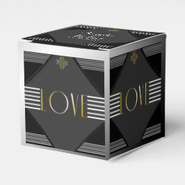 Art Deco Posh Gastgeschenk Hochzeit Box Geschenkschachtel