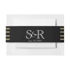 Art Deco Posh Wedding Bly Band