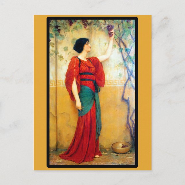 Art Deco Postkarte (Vorderseite)