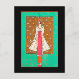 Art-Deco-Postkarte 10 Postkarte