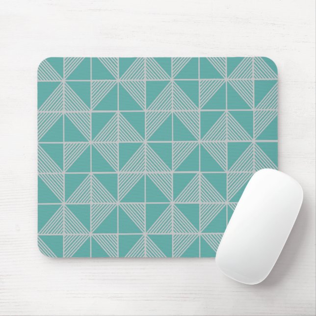 Art Deco Puzzle Mousepad (Mit Mouse)